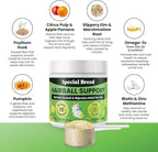 Hairball Support for Cats - 10 Super Ingredients for Hairball Relief, Digestive Support & Healthy Skin - No Fillers - Psyllium, Pumpkin, Omega-3s & More - 240 Scoops
