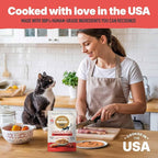 Because it's Better Pate Complete Meal, Turf & Surf Recipe, 2.6 oz Pouches, Wet Cat Food, 12 Count