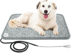 Pet Heating Pad, Electric Dog Pads for Dogs, with Anti-Chewing Coil, Automatic Start-Stop, Waterproof Cats Bed mats for Pets, Plug and Play (Letter 17inX23in)