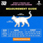 Travel Cat & Stray Cat Harness and Leash Set - Adjustable Velcro Mesh Cat Harness and Strong Nylon Leash Kit - Comfort Escape Proof Harness for Cats, Kitten for Outdoor Walking,Hiking (Small: 9-11 in)