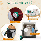 Cat Calming Gel Diffuser for Travel – Pheromone Diffuser for Cats & Kittens to Reduce Anxiety and Stress-Related Behaviors, No Electricity Needed, Long-Lasting Enhanced Calming Aid (Gel,1 Pack)