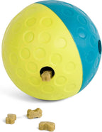 Outward Hound by Nina Ottosson Treat Tumble Interactive Puzzle Ball Dog Toy, Level 1 Beginner, Blue, Small (4.75" Diameter)