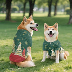 Christmas Tree Dog Shirts for Small Dogs Girl Boys Cat Clothes Shirt Soft Birthday Puppy Shirt Yorkies Chihuahua Outfits Costume Apparel Christmas Party Clothing Collar for Outdoor Playing