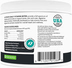 Only Natural Pet Ultimate Daily Vitamins - Complete Multivitamin Supplement for Dogs Balanced Health & Vitality - Senior Small & Large Canine Food Immune Digestive Support -60 Soft Chews (Pack of 1)