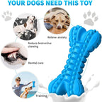 LEGEND SANDY Dog Toys for Aggressive Chewers Large Breed, Durable Dog Bones Squeaky Chew Toy, Nearly Indestructible Dog Toys for Large, Tough Natural Rubber Puppy Chew for Medium Teeth Cleaning