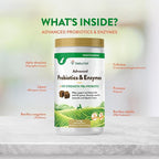 NaturVet Advanced Probiotics & Enzymes, PB6 Dog Soft Chews to Help Sensitive Stomachs and Digestive Issues, Hickory Smoked Bacon Flavored Pet Supplement for Dogs Over 6 Weeks, 240 Count Jar