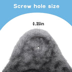 Cozy Cat Tree Hammock for Large Cats With Deep Basket - Add On Attachment Design for Cat Tower, Replacement Extra Large (12.4") (Grey)