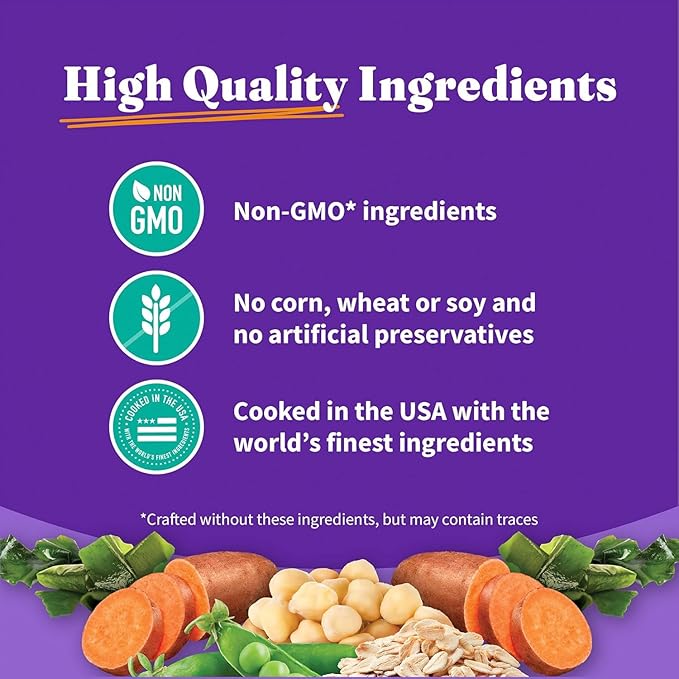 Halo Holistic Vegan Dog Food, Plant-Based Recipe with Kelp, Dry Dog Food, Complete Digestive Health, Kibble for Adult Dogs, 10 lb Bag