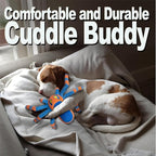 LEGEND SANDY Dog Toys for Aggressive Chewers, Large Dog Toys to Keep Them Busy, Interactive Pet Toys, Squeaky Puppies Toys, Tug of War Puppy Toy, Crinkle Doggeis Toy