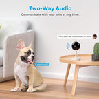 owltron Indoor Security Camera 4MP, 2 Pack 2.4GHz&5G WiFi 2K Home Cameras for Baby/Elder/Dog/Pet/Nanny Monitor Cam with Phone app, 24/7 Cloud&SD Card Storage, 2-Way Audio, Compatible with Alexa