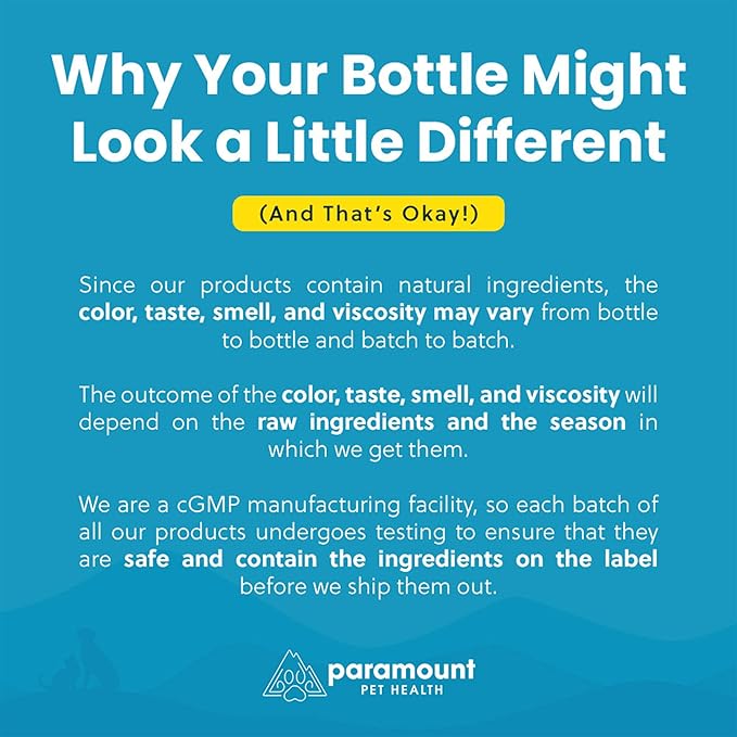 Paramount Pet Health Wild Alaskan Salmon Oil for Cats & Small Dogs, Supports Skin, Coat, Joint & Overall Well-Being, Pure & Premium Alaskan Salmon Oil for Dogs & Cats with No Fillers, 16 oz