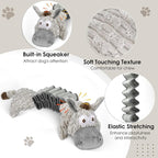 Large Squeaky Plush Dog Toys, Interactive Puppy Toys for Tug of War, Tough Pet Toys for Dogs, Dog Chew Toy for Small, Medium, and Large Dogs