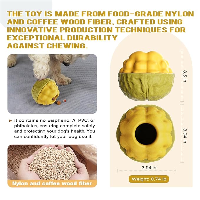 Frozen Treat Dispensing Dog Toy - Interactive Large Chew Toy for Aggressive Chewers, Freezable Fillable Rubber, Reduces Anxiety, Easy to Clean,for Small Medium Large Breeds