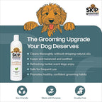 4-in-1 Dog Shampoo & Conditioner, Rosemary Mint, Cleans, Conditions, Detangles & Deodorizes, Natural, Vegan, Gentle Grooming for All Breeds & Coat Types 16 oz, Made in USA