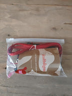 rabbitgoo Cat Harness and Leash Set for Walking Escape Proof, Adjustable Soft Kittens Vest with Reflective Strip for Cats, Comfortable Outdoor Vest, Red, M