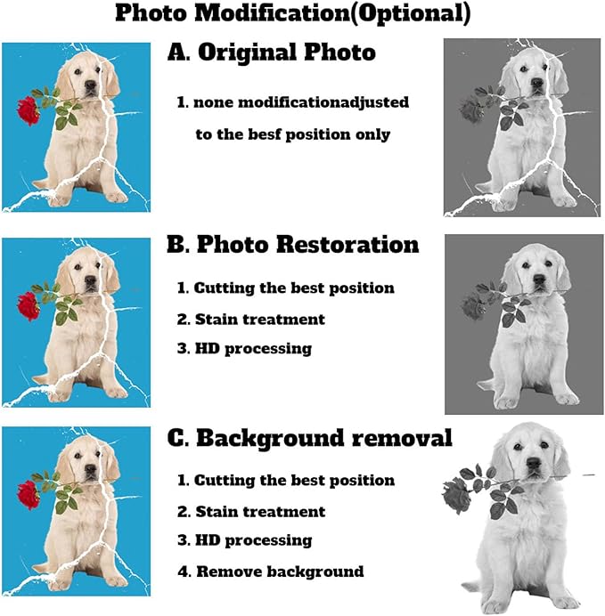 Dog Headstone, Memorial Stone,Black Granite Memorial Garden Stone Engraved with Photo,Pet Headstones Personalized Pet Memorial Stones for Dog,Cat Tombstone (Dog Memorial Stone)