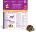 Dog Dental Treats – Vet VOHC Approved – Delicious Chicken Protein – Removes Tartar with Cleaning Comb Shape – Dental Dog Treats for Medium Dogs (36oz, 45 Count)