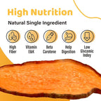iPaw Sweet Potato Chews, Single Ingredient Dog Treats for Vegetarian, All Natural Human Grade Puppy Chew, Rawhide Alternative, Hypoallergenic, Easy to Digest, 2 Packs