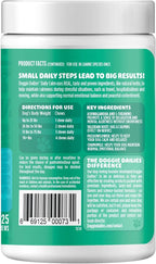 Doggie Dailies Calming Chews for Dogs - Melatonin for Dogs with Chamomile to Help Manage Stress Relief - Calm & Relaxation During Thunderstorms, Fireworks, Travel, & Separation (Turkey) 225 Soft Chews