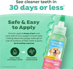 TropiClean Fresh Breath Dog Toothpaste for Teeth Cleaning, Breath Freshener, Easy to Use Plaque & Tartar Remover Gel, No Toothbrush Needed, 2oz.