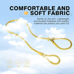 Lynxking Dog Leash Slip Lead Reflective Breathable Rope Comfortable Strong No Pull Slip On Pet Training Lead for Dogs