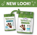 WHIMZEES Wellness Daily Brushzees Dog Dental Treats, Natural Chews, Small Size Stick, (14 Count)
