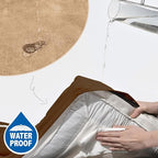 Comfort Expression Small Dog Beds Waterproof Cat Beds Orthopedic Foam Sofa Beds for Small Dogs Comfy Pet Bed with Washable Removable Cover & Non-Slip Bottom(XX-Small,Brown)