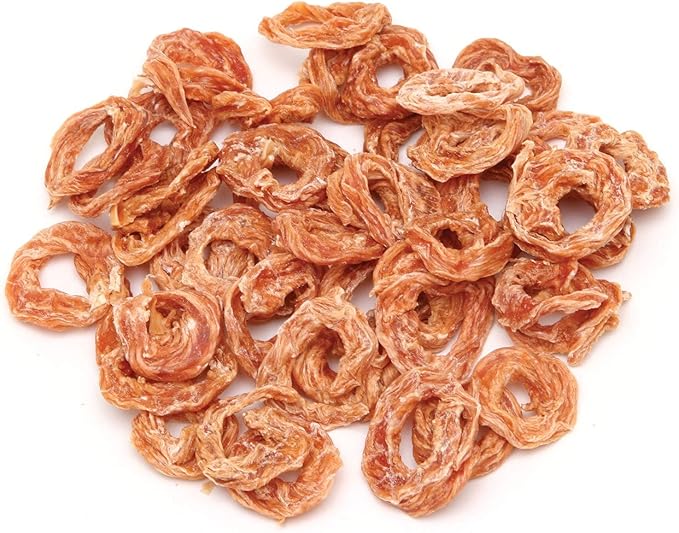 Pet 'n Shape Chicken Dog Treats Bundle - Chik 'n Rings (8 Oz) + Chik 'n Skewers (8 Oz)