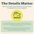 WOOF Starter Pack - Interactive Dog Toys for Boredom - Dog Treat Molds Silicone - Chicken-Flavored Healthy Treats for Dogs - Pupsicle Doggy Enrichment Toy - for XL Pups - 25-75 lbs