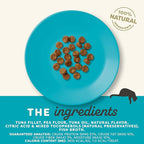 Applaws Natural Cat Treats, Grain-Free, High Protein, Limited Ingredients, No Artificial Additives or Fillers, Healthy & Nutritious Snack for Cats, Crunchy Tuna Treats (12 x 2.0oz Bags)