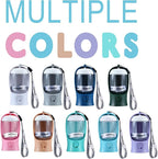 Dog Water Bottle with Food Container & Poop Bag Holder, Travel Water Bowl, Portable Pet Dispenser, Dog Stuff Accessories Items, Puppy Essentials Necessities for Walking Hiking Dog Gift