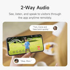 Noorio B200 Security Camera Wireless Outdoor Magnetic, 1080p Cameras for Home Security, Battery 1Min Install AI Motion Detection WiFi Indoor Camera, Color Night Vision, 2-Way Talk, Work with Alexa