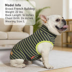 KYEESE 2Pack Dog Sweater Stretchy Dogs Clothes Soft Dachshund Clothes Warm Pet Coats Dog Sweaters for Small Dogs Male Turtleneck Small Pet Sweaters Pullover Pets Sweatshirt