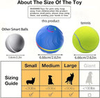Interactive Dog Toys Dog balls, Automatic Moving Bouncing Rotating Interactive Dog Ball, Durable Motion Activated Automatic Rolling Ball Toys for Puppy Small Medium Large Dogs, Anti Boredom Dog Toys