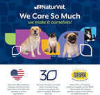 NaturVet All-In-One Puppy Daily Care, 6-In-1 Support Dog Soft Chews to Help Bones, Joints, Digestion, Teeth, Cognition, and More, Hickory Smoked Bacon Flavored Pet Supplement for Puppies, 60 Count Jar