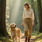 Stainless Steel Military Dog Tags, Complete Steel Ball Chain and Black Tag Silencers - Suitable for Large and Small Dogs Dog Tag Halloween Costume Prop