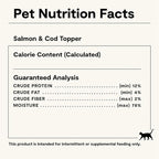 Open Farm, Canned Cat Food Topper, Silky Mousse Made with 95% Responsibly Sourced Icelandic Fish, Grain & Legume Free, Salmon & Cod Recipe, 3.17oz Cans (Pack of 17)