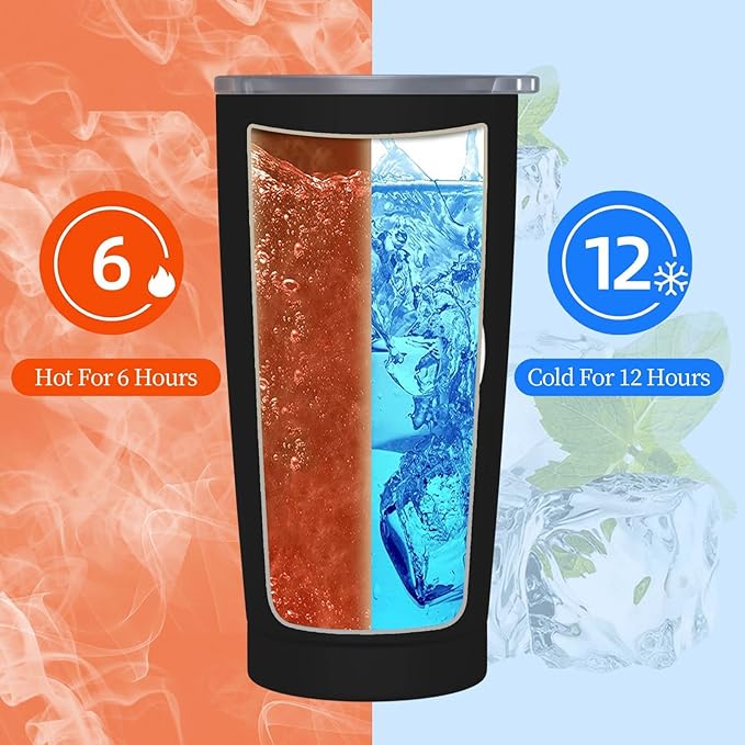 Dujiea 20oz Tumbler With Lid And Straw, Dog Pet Paws Love Heart Vacuum Insulated Iced Coffee Mug Reusable Travel Cup Stainless Steel Water Bottle