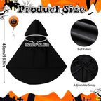 3 PCS Cat Bat Mask Halloween Costumes Accessories Bat Mask Cloak and Halloween Cat Collar Pet Costumes Clothes for Cats, Bat Cat Cosplay Apparel