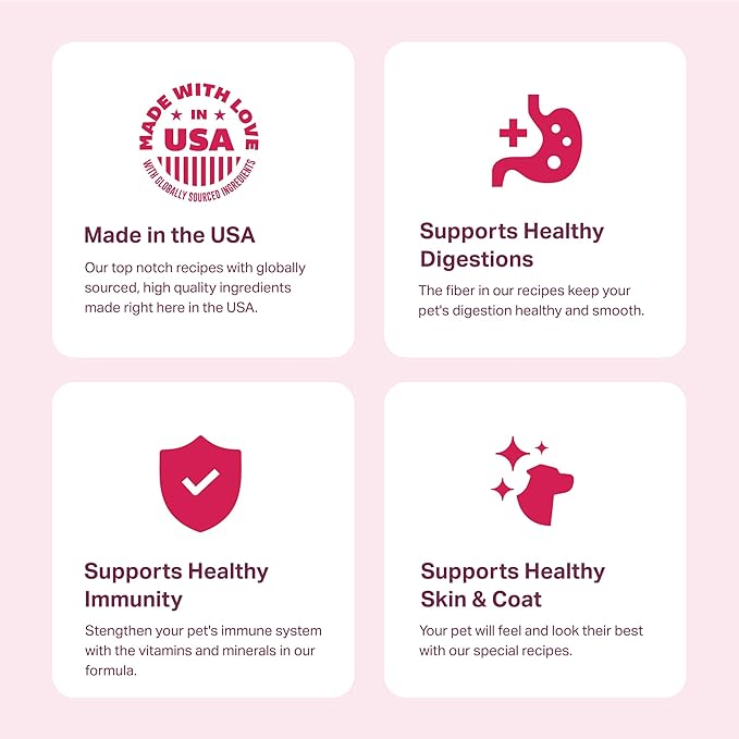 YOUR PET'S KITCHEN Wet Dog Food, Beef Recipe - 13.2 oz Cans (Pack of 6), Made in The USA with Real Beef