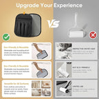 2025 Newly Upgraded Five-Finger Electrostatic Pet Hair Remover Glove for Cats & Dogs Reusable Pet Hair Remover Tool for Clothing, Couch, Carpet, Furniture, Car Seat 3