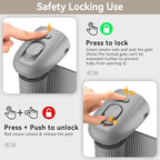 138 Inch Reinforced Retractable Baby Gates Extra Wide, Uamector Mesh Baby Gate or Dog Gate,Toddler Pet Retractable Gate Adjustable Length for Large Openings Stairs Doorways Hallway Indoor Outdoor