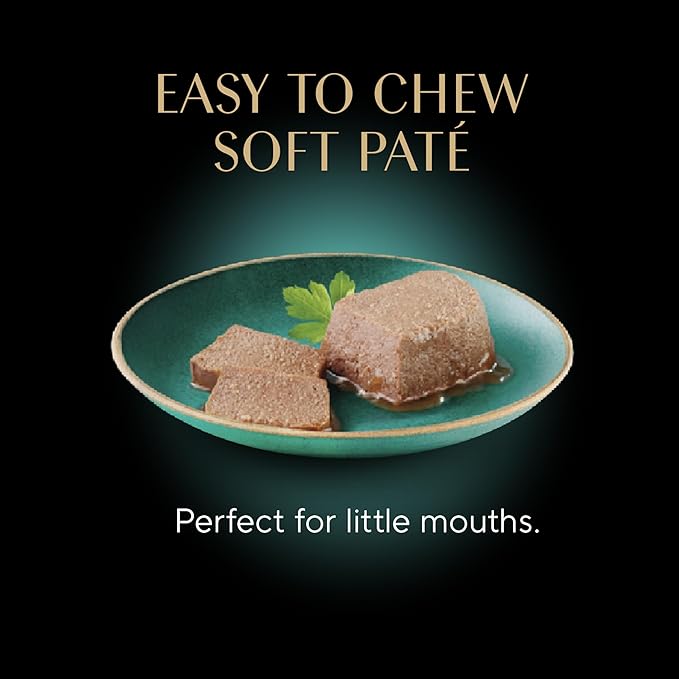 Sheba Perfect Portions Kitten Wet Cat Food Pate Salmon Entree, 2.6 oz. Twin-Pack Trays (24 Count, 48 Servings)