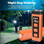 2 Pack Dog Bark Deterrent Device, Color Display 2000 mAh Rechargeable Ultrasonic Anti-Barking Trainer with 4 Frequency Settings 25/30/40/55 kHz, 65ft Long-Range, Safe & Effective Indoor Outdoor Use