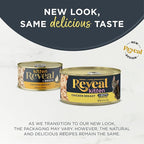Reveal Natural Wet Kitten Food in Broth, Limited Ingredient Grain Free Canned Kitten Food, Protein with No Artificial Additives, Chicken Breast in Broth (12 x 2.47 oz Cans)