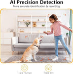 2K Pet Camera Indoor, 5G/ 2.4G Indoor Cameras for Home Security, Baby/Dog/Pet/Elder Camera with Phone App, Night Vision, Auto Tracking, Human/Pet Detection, Cloud&SD Storage