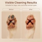 HICC PET Dog Bath Wipes Cleaning Deodorizing, Remove Dirt, Nourish Fur and Eliminate Odors, No Rinse Pet Grooming Glove Wipes for Dogs & Cats, Cleaning Wipes for Daily Care & Traveling