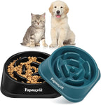 Slow Feeder Dog Bowls 3PCS, Anti-Choking Puzzle for Small Breeds