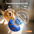 Smart Interactive Dog Toy Ball - Auto Bouncing & Rolling, Chew-Resistant E-TPU Material, 3 Interactive Modes, IPX7 Waterproof, Smart Chase Pet Toy Ball for Medium and Large Dogs (Blue)