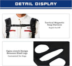 Dog Backpack Carrier - Spine-Friendly for Large Dogs(36-66lbs) Horizontal Design Dog Carrier with Adjustable Back Straps for Joint Injuries, Arthritis, Ideal for Stairs, Elderly Dogs(Size XXL)